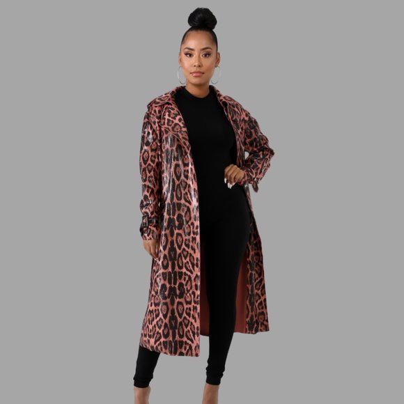 Snake Trench Coat - Picture 2 of 2